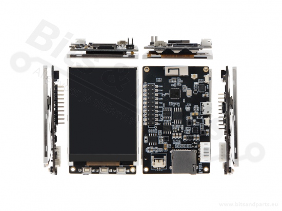 LilyGO TTGO T4 ESP32 + 2.4inch ILI9341 LCD display